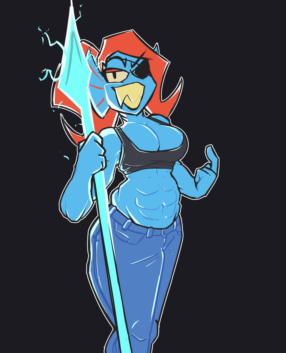 Undyne (Undertale) Rule 34 Image