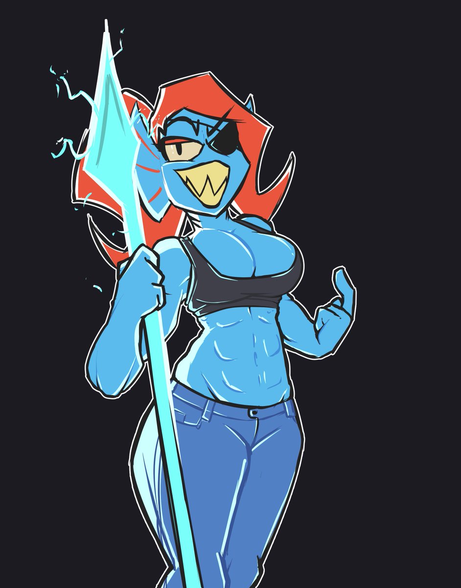 Undyne (Undertale) Rule 34 Image