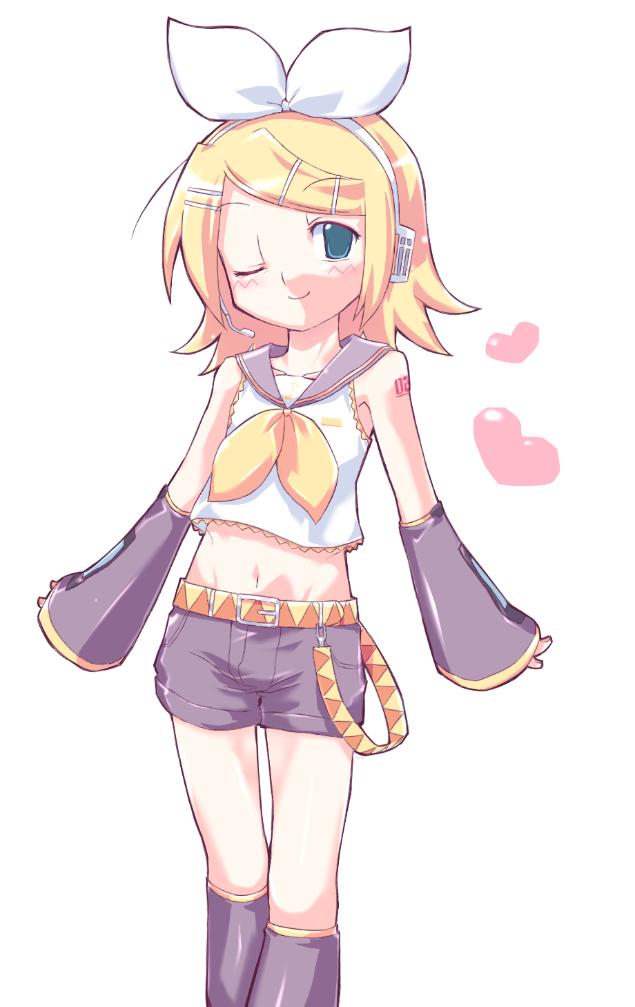 Kagamine Rin (Vocaloid) Rule 34 Image