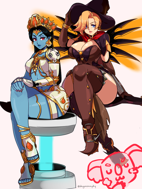 Devi Symmetra (Blizzard Entertainment) Rule 34 Image