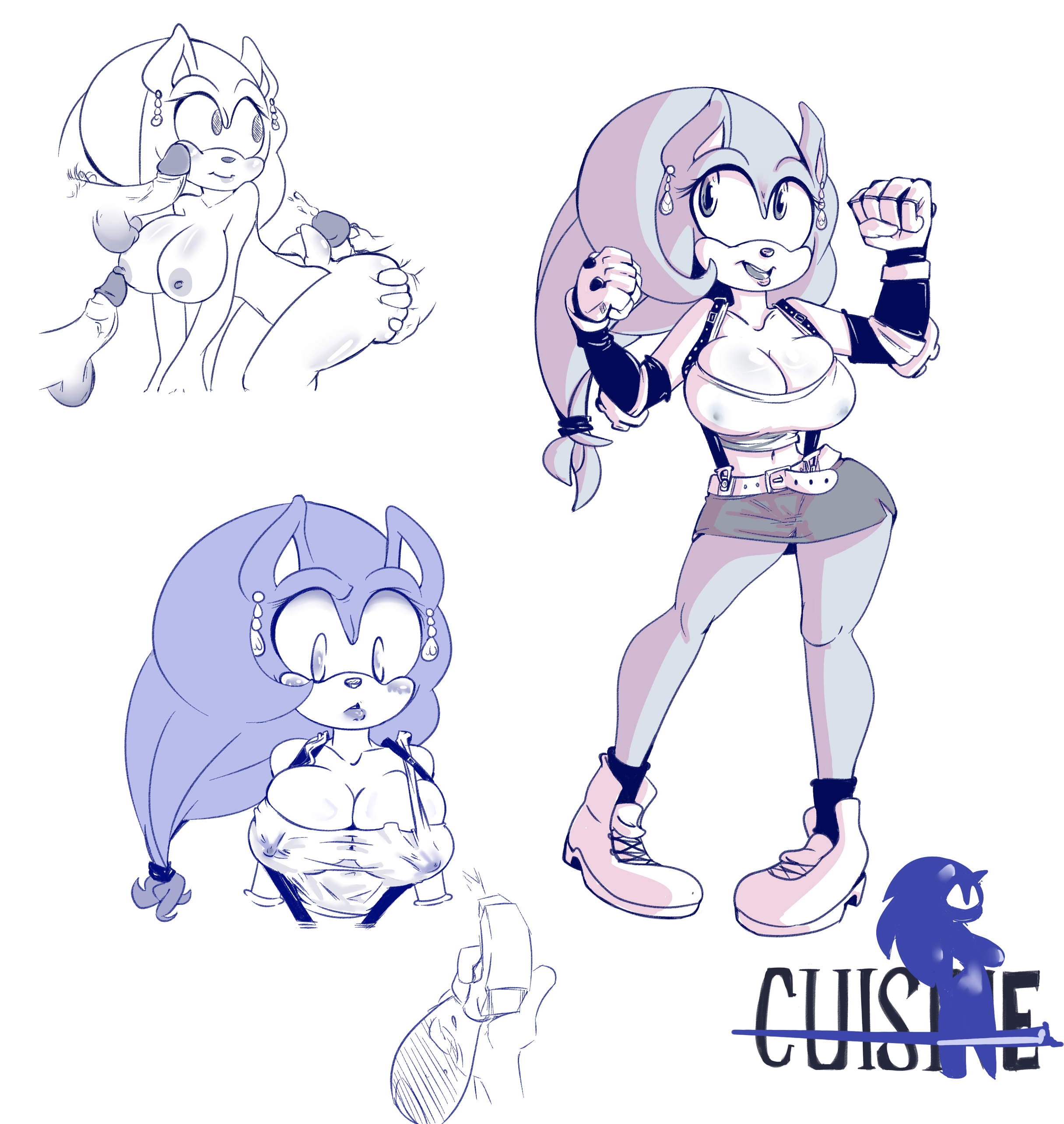 Sonic The Hedgehog (Final Fantasy) Rule 34 Image