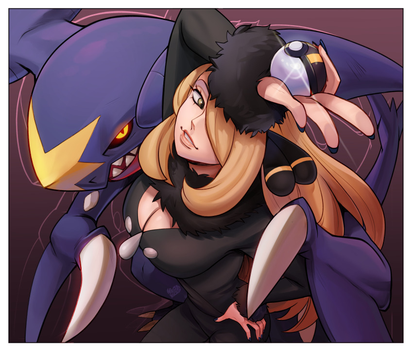 Cynthia (Pokemon) Rule 34 Image
