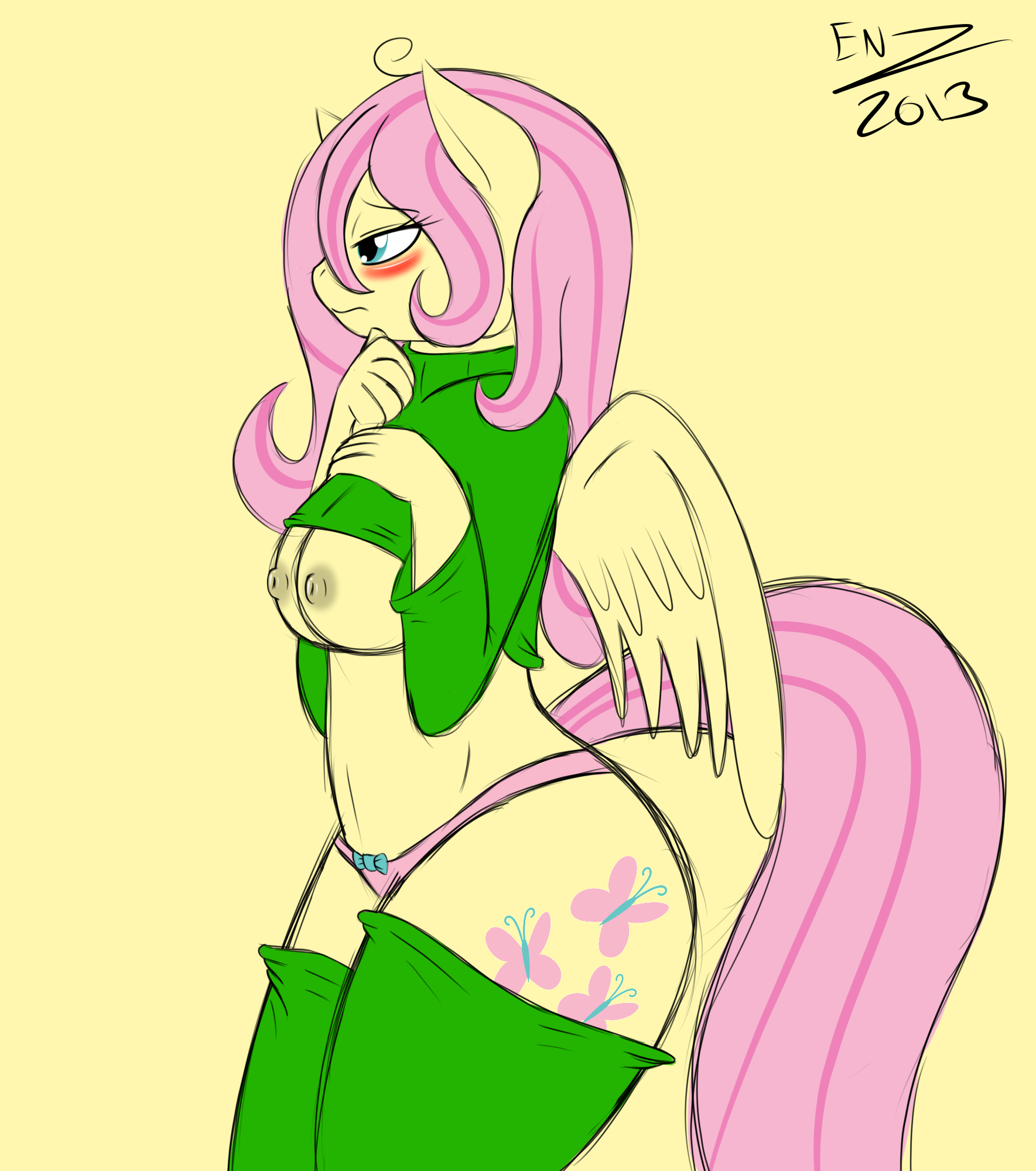 Fluttershy (Mlp) Rule 34 Image