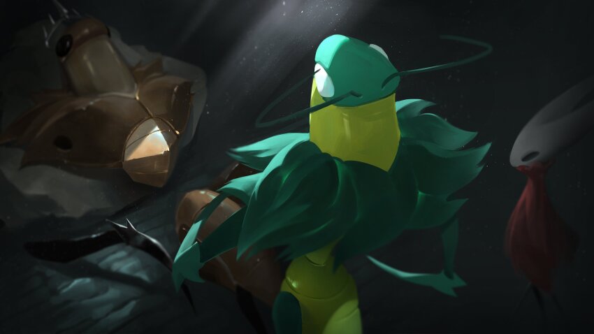 Green Prince (Hollow Knight) Rule 34 Image