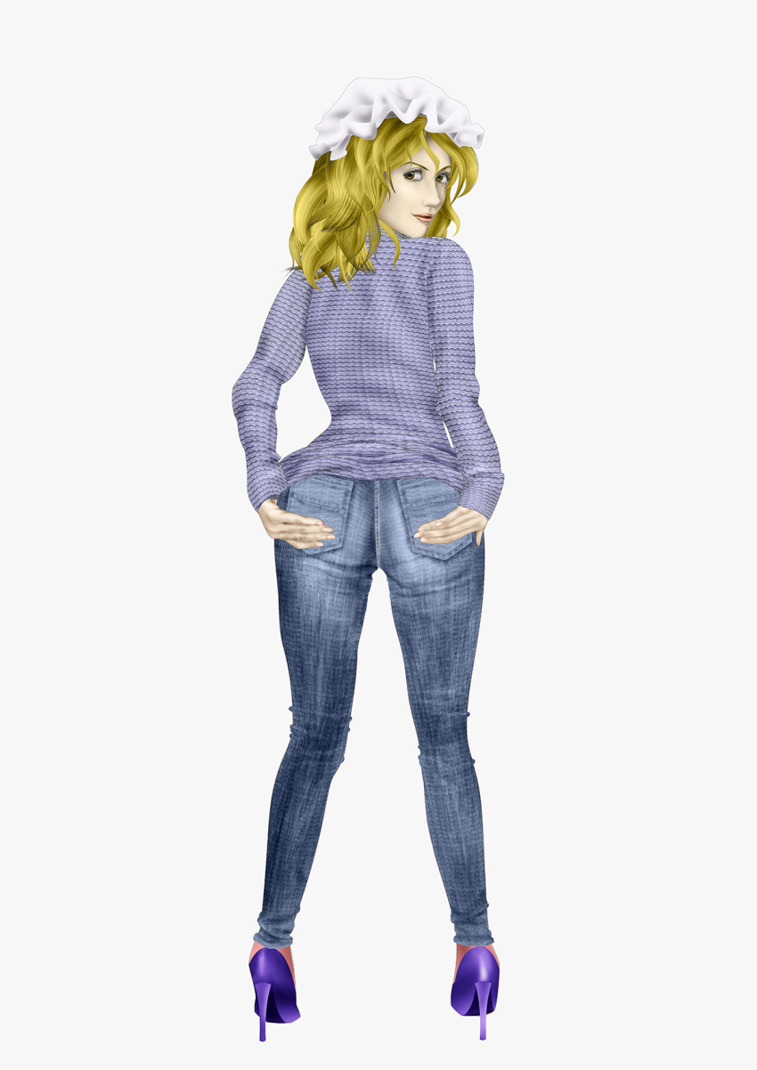 Maribel Hearn (Touhou) Rule 34 Image