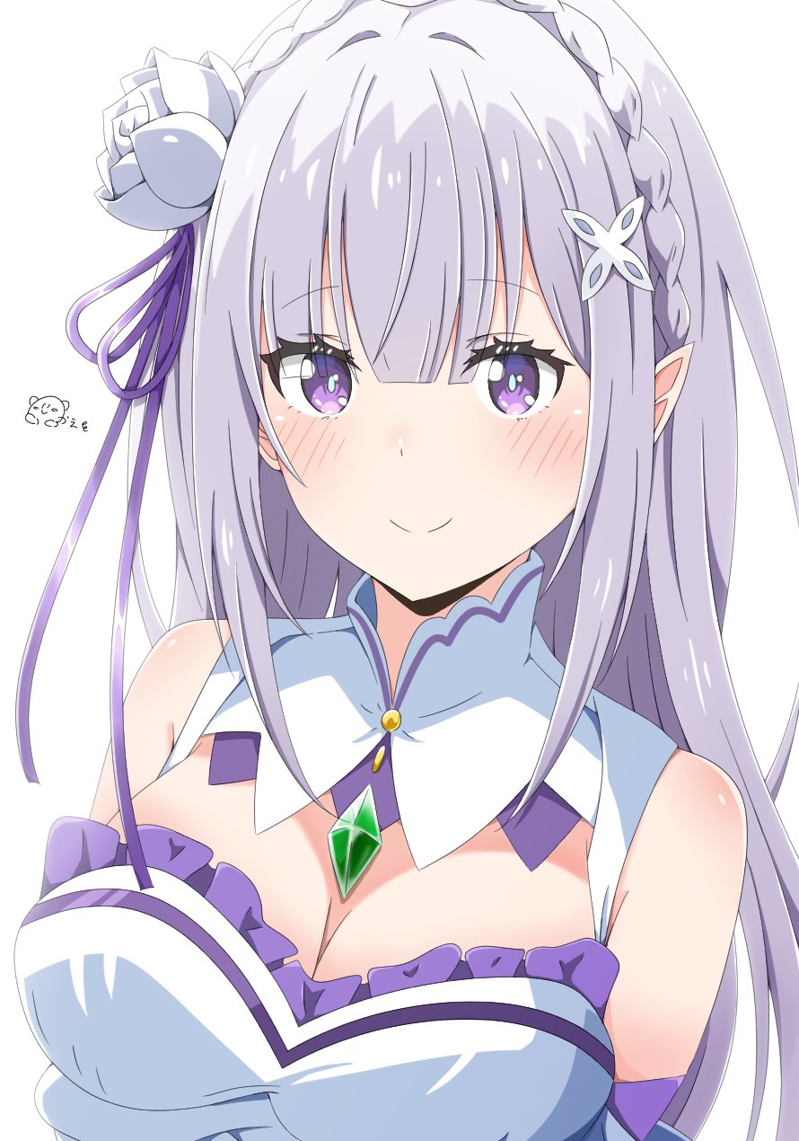 Emilia (Re:Zero) Rule 34 Image