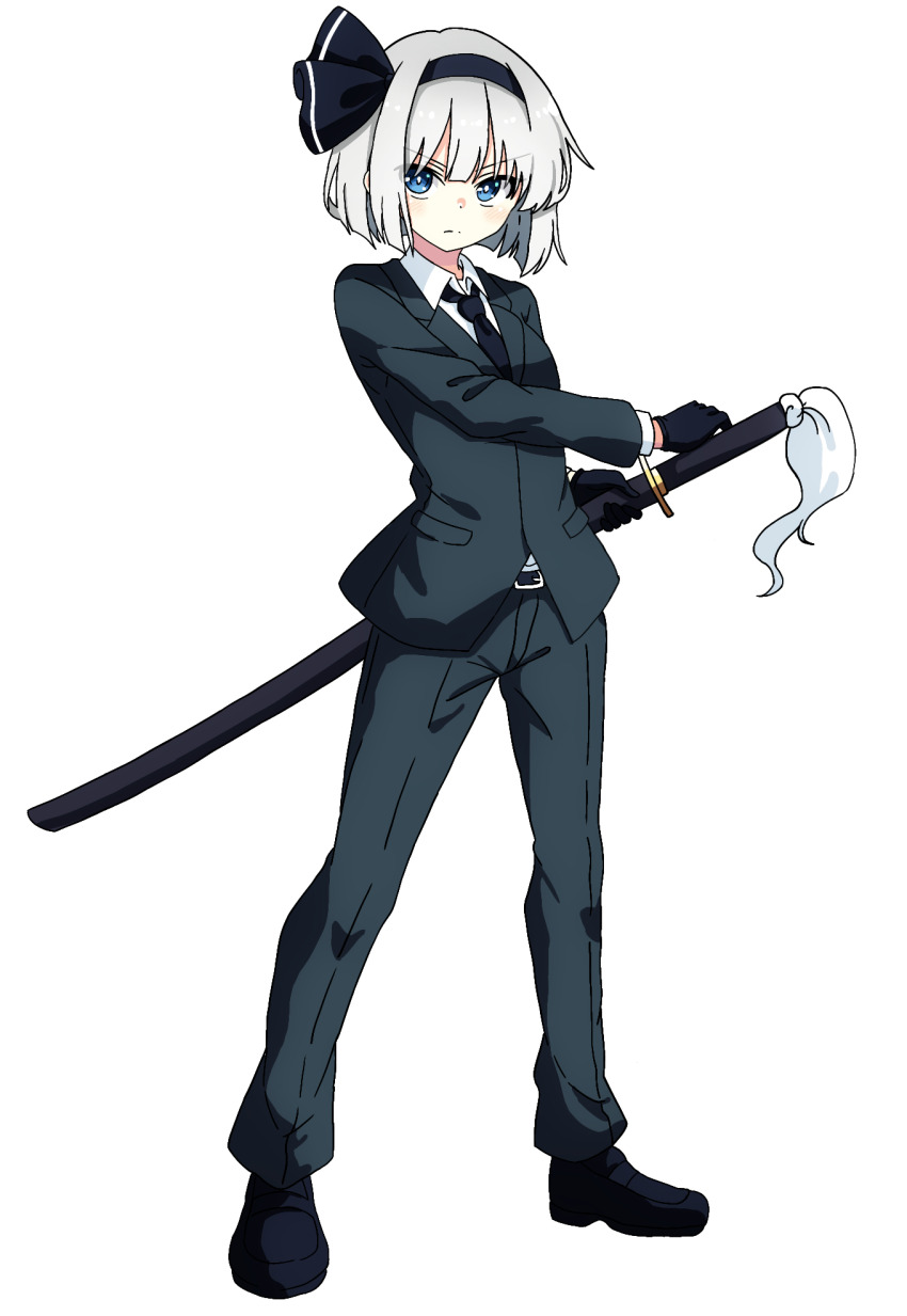 Konpaku Youmu (Touhou) Rule 34 Image