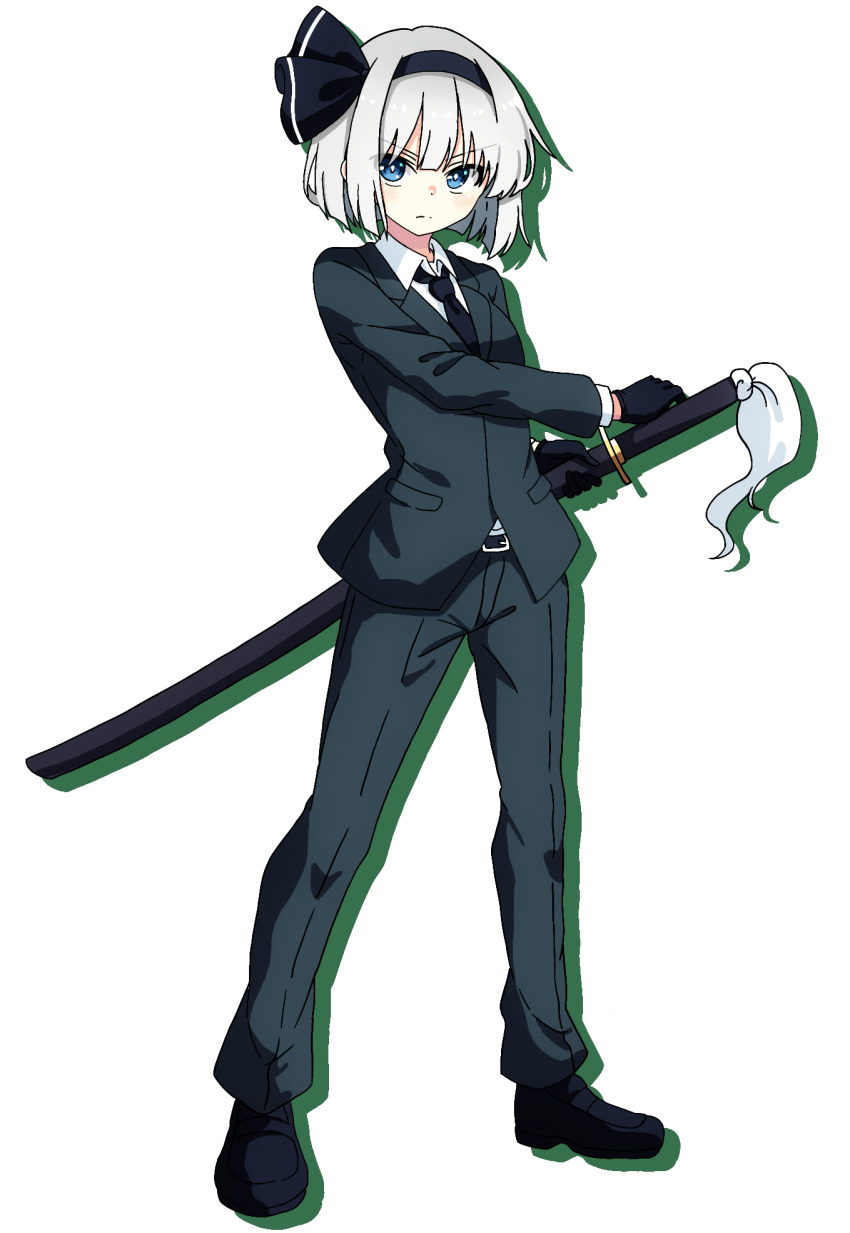 Konpaku Youmu (Touhou) Rule 34 Image