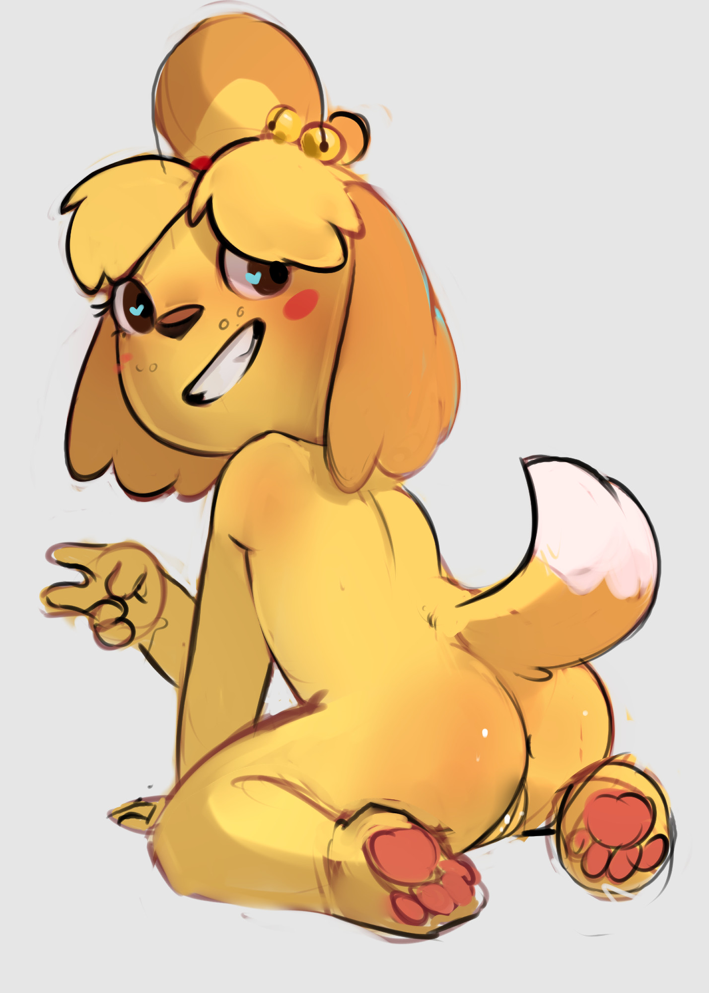 Isabelle (Animal Crossing) Rule 34 Image
