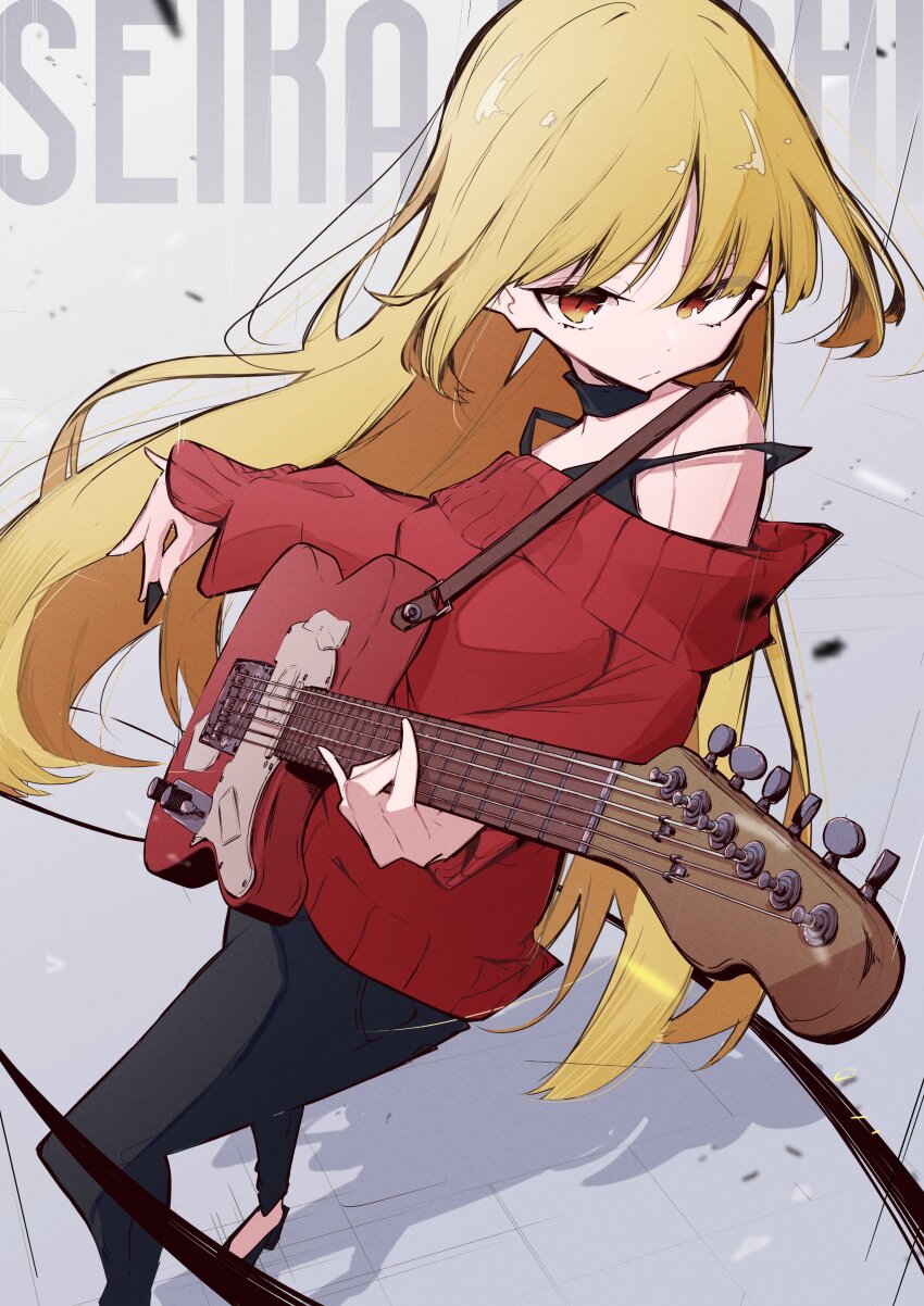 Ijichi Seika (Bocchi The Rock!) Rule 34 Image