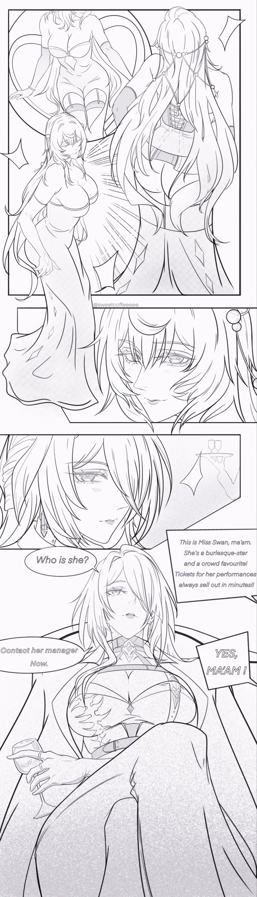 Acheron (Honkai: Star Rail) Rule 34 Image