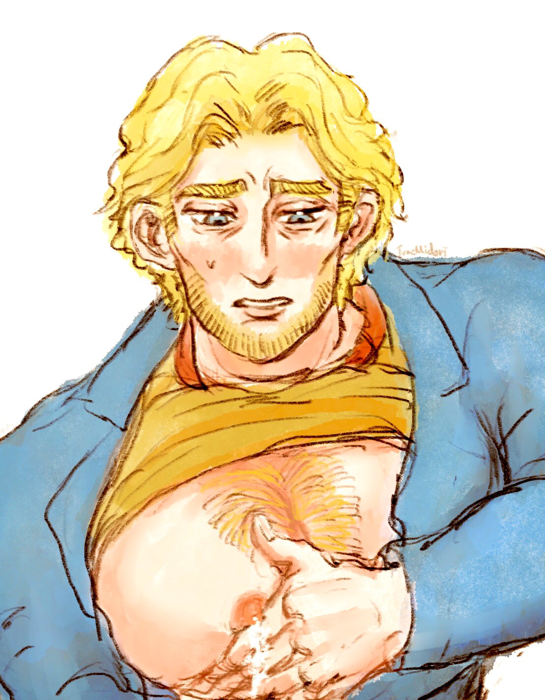 Curly (Mouthwashing) Rule 34 Image
