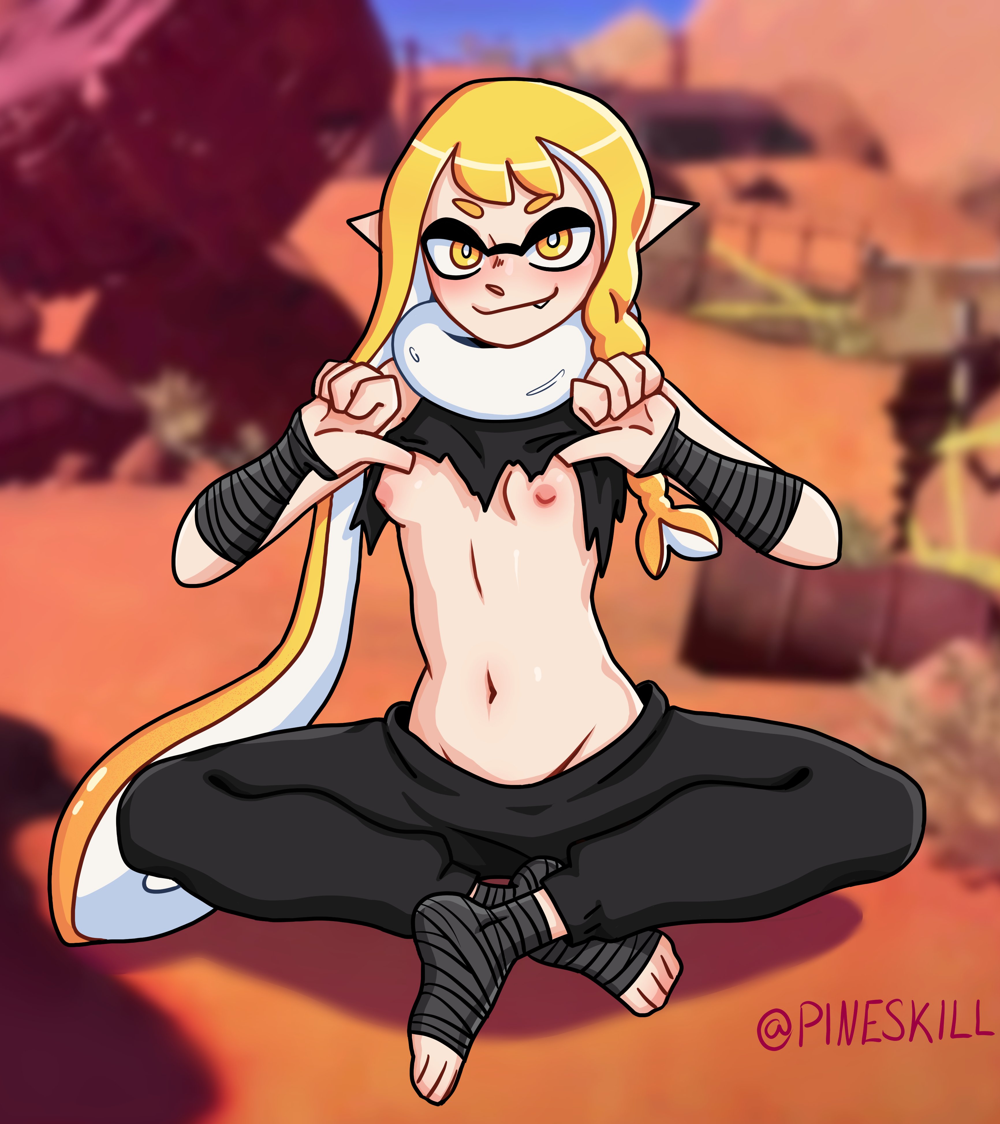 Agent 3 (Splatoon 3) Rule 34 Image