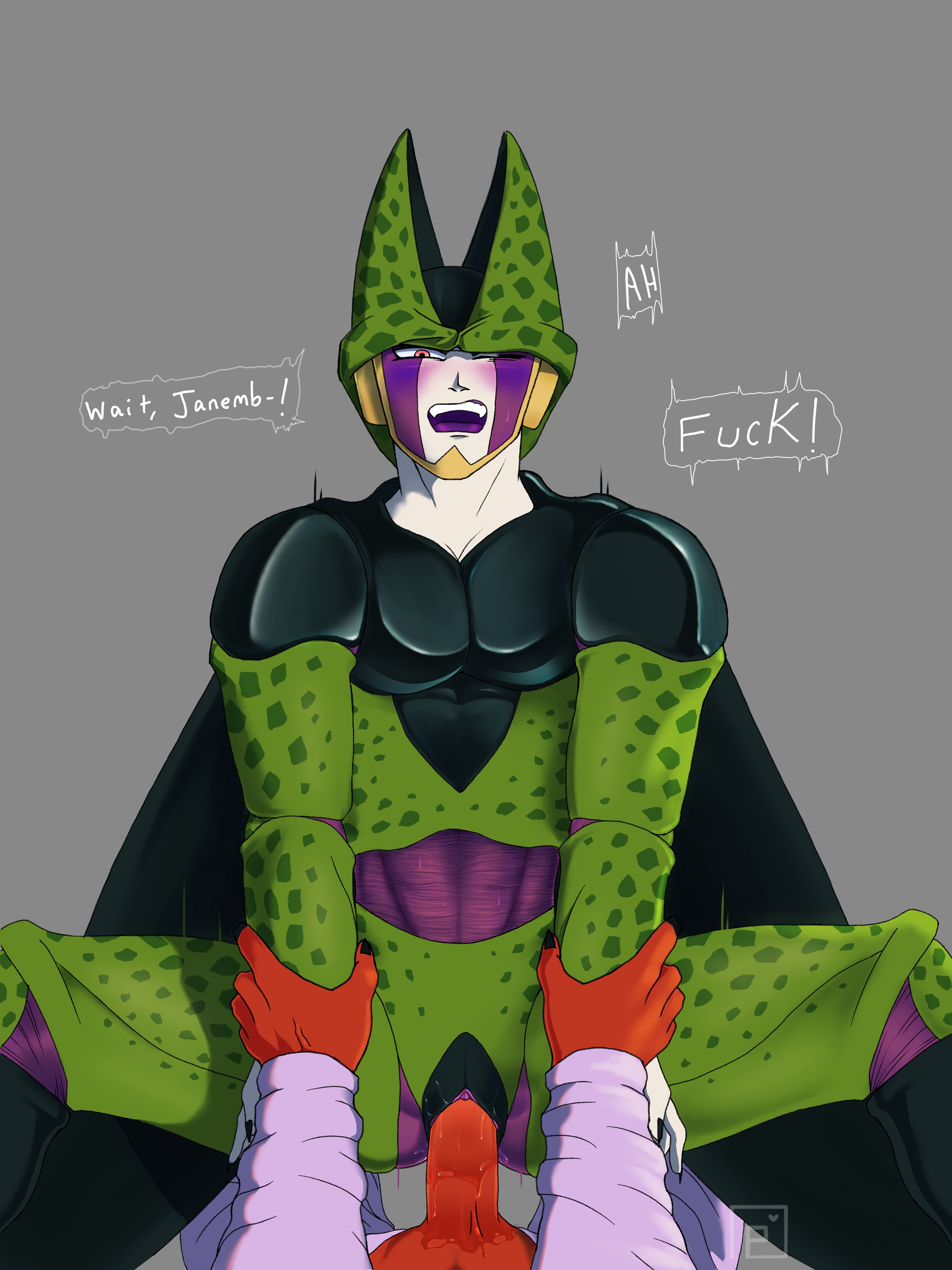 Cell (Dragon Ball) Rule 34 Image