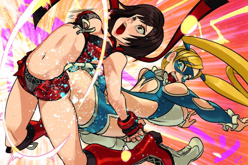 Rainbow Mika (Hinomoto Reiko) Rule 34 Image