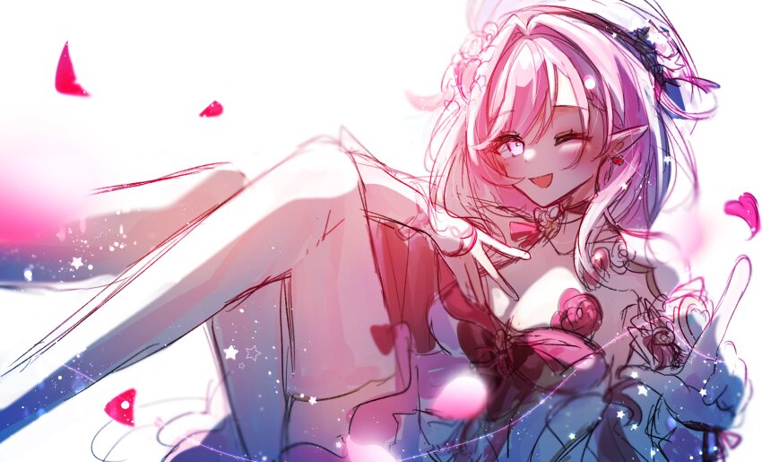 Elysia (Hi Love Elf) (Honkai Impact) Rule 34 Image