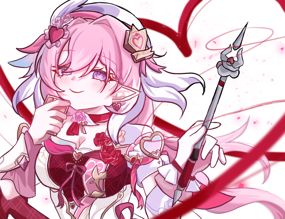 Elysia (Hi Love Elf) (Honkai Impact) Rule 34 Image