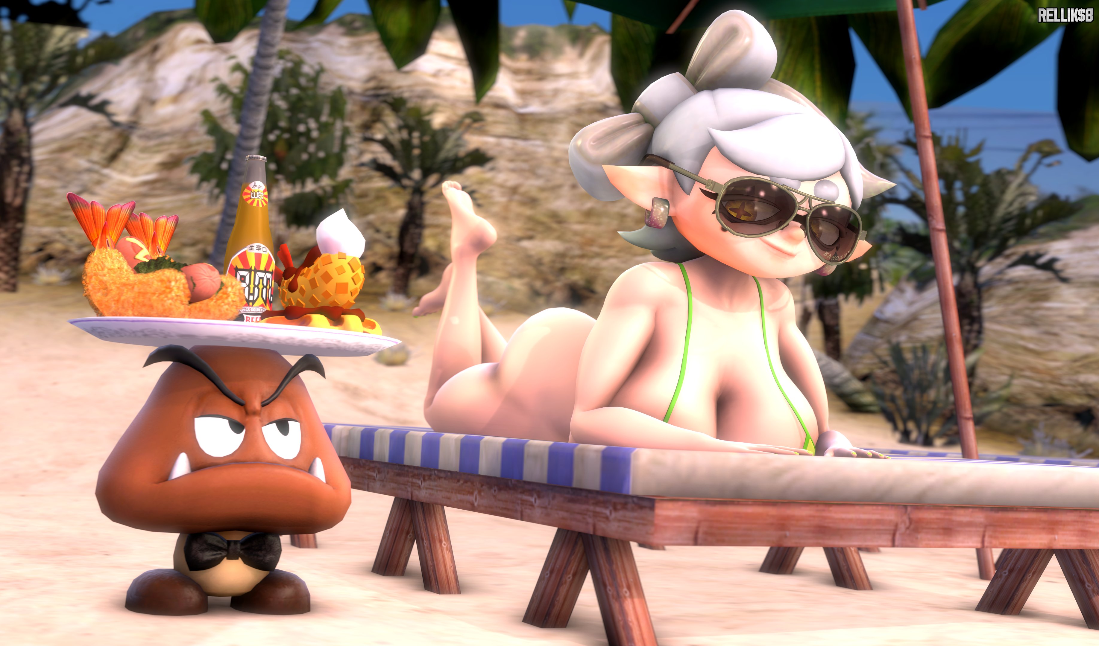 Marie (Splatoon) Rule 34 Image
