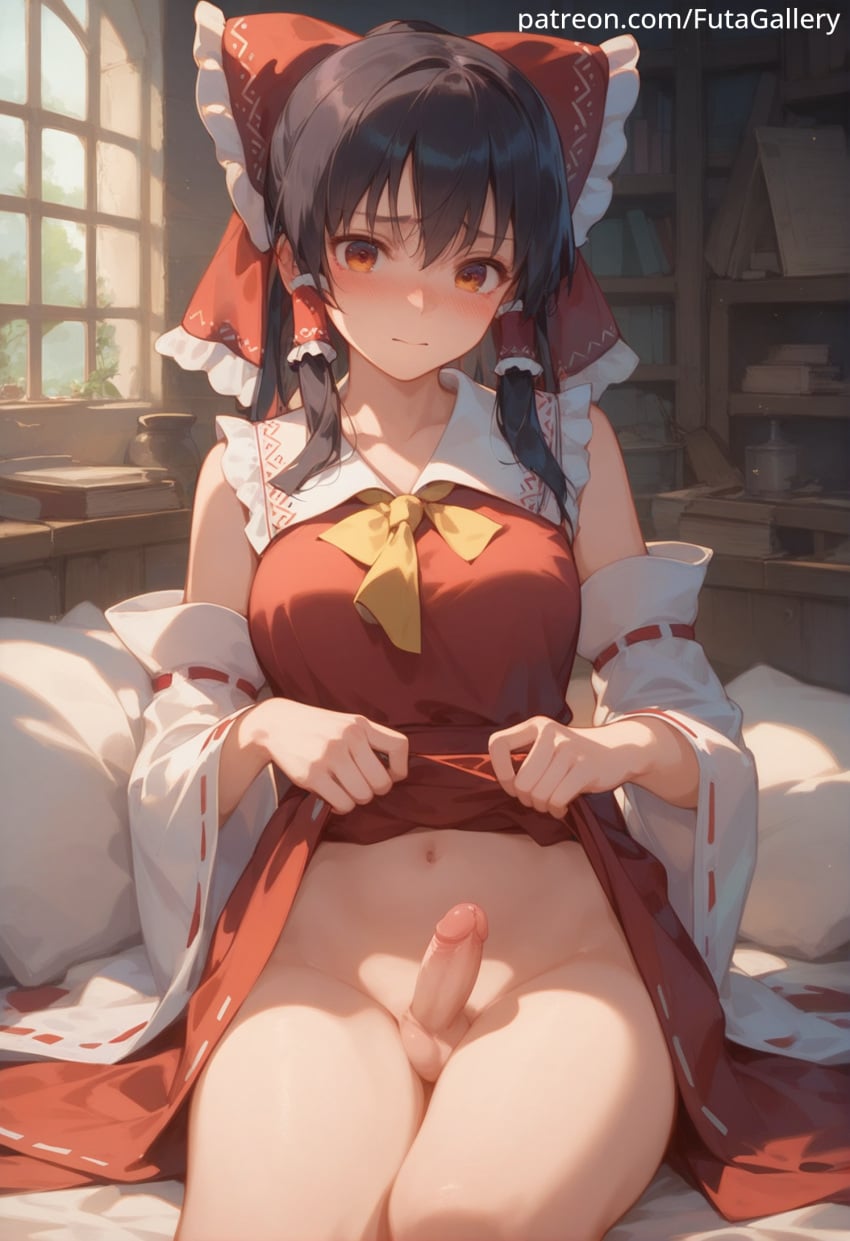 Hakurei Reimu (Original) Rule 34 Image
