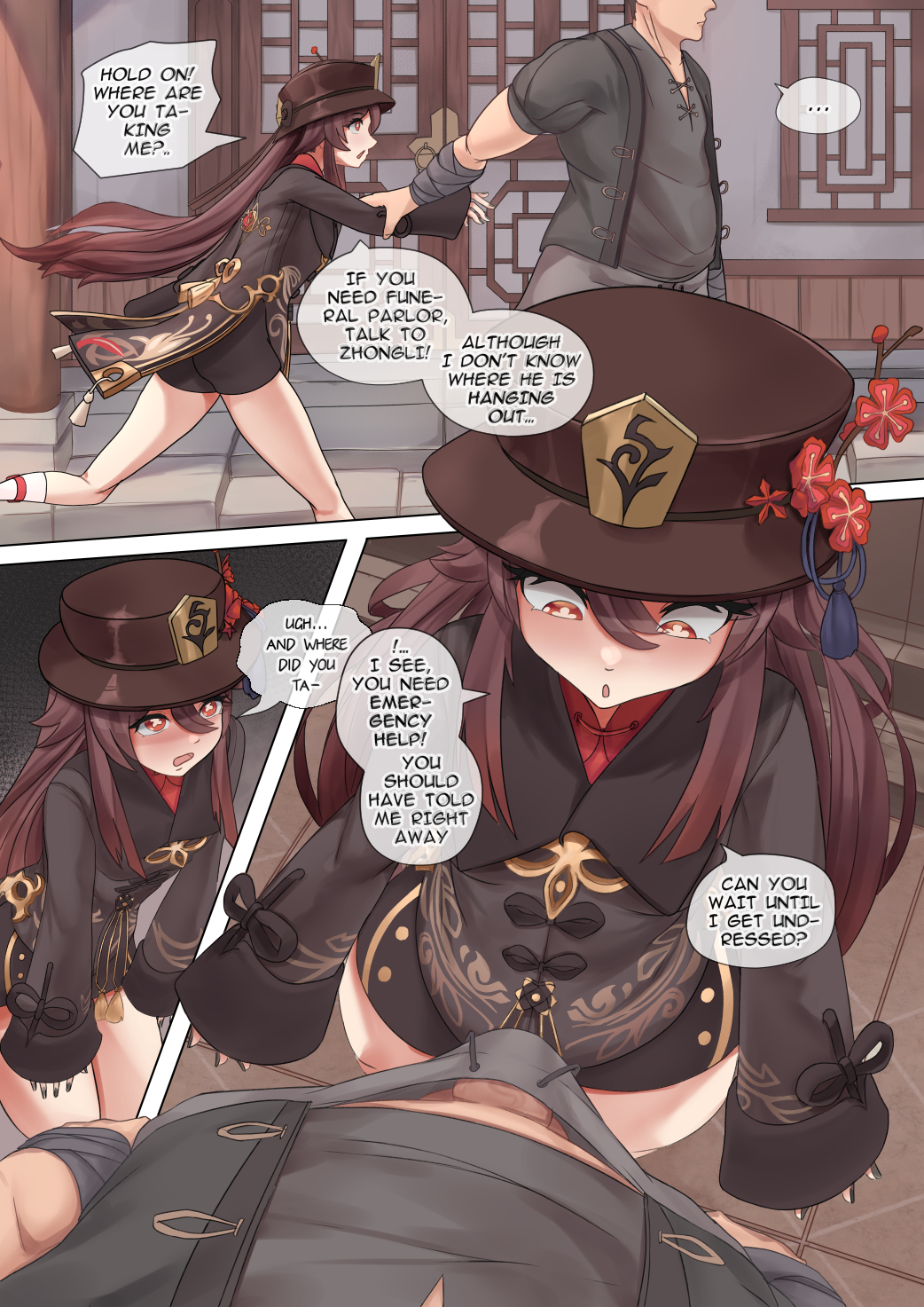 Hu Tao (Genshin Impact) Rule 34 Image