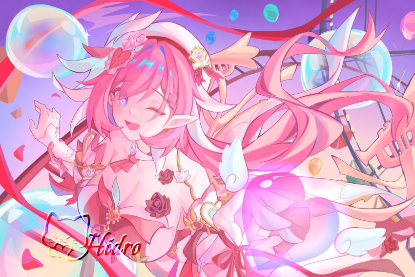Elysia (Hi Love Elf) (Honkai Impact) Rule 34 Image