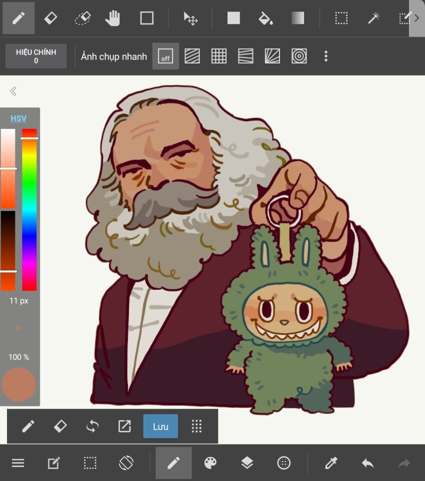 Labubu (Karl Marx) Rule 34 Image
