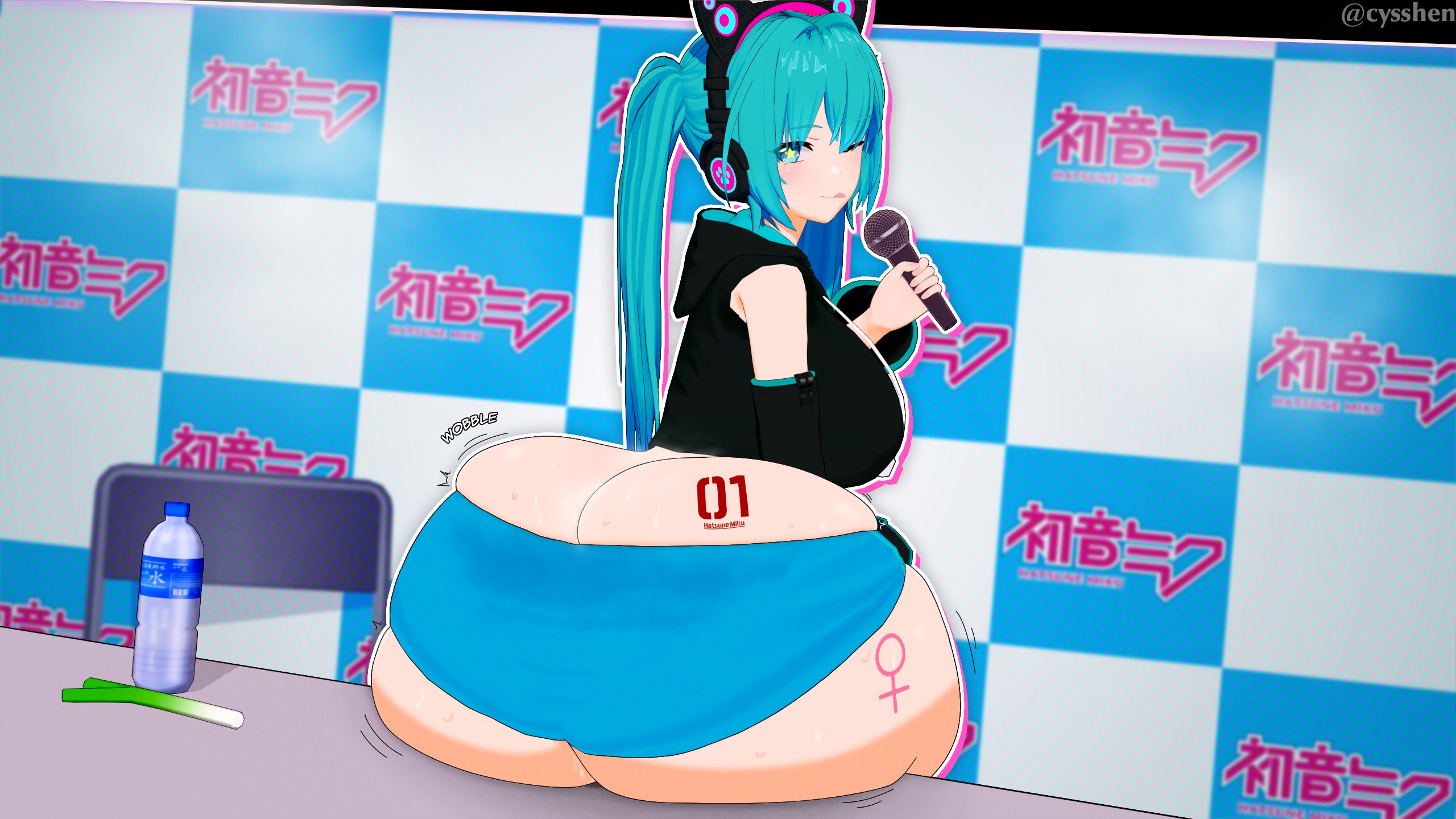 Hatsune Miku (Vocaloid) Rule 34 Image