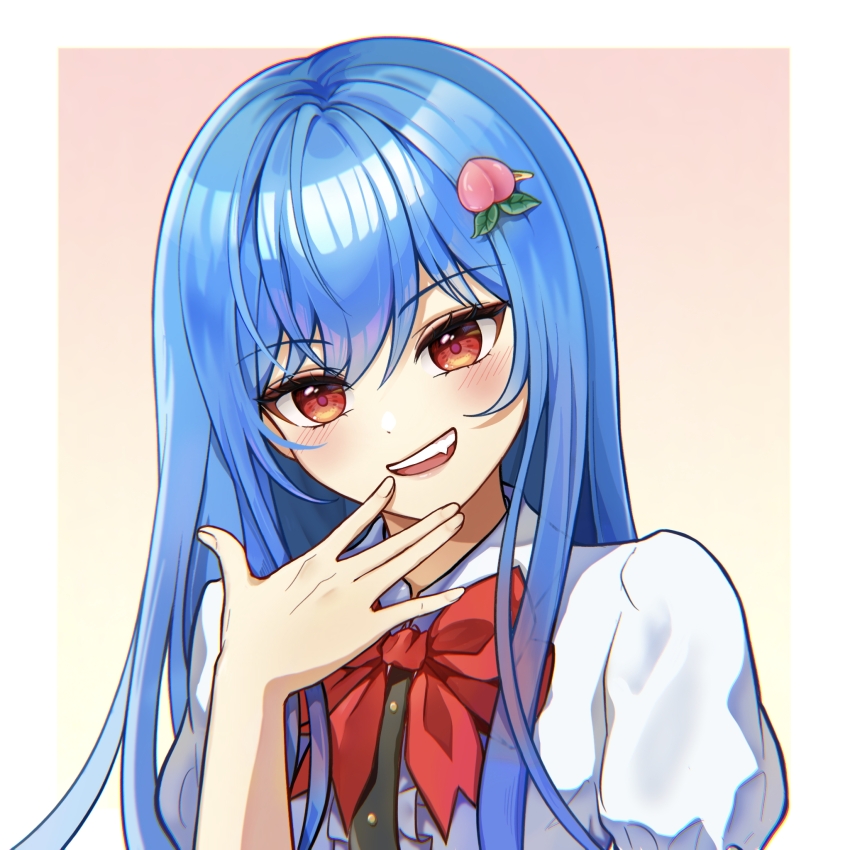 Hinanawi Tenshi (Touhou) Rule 34 Image