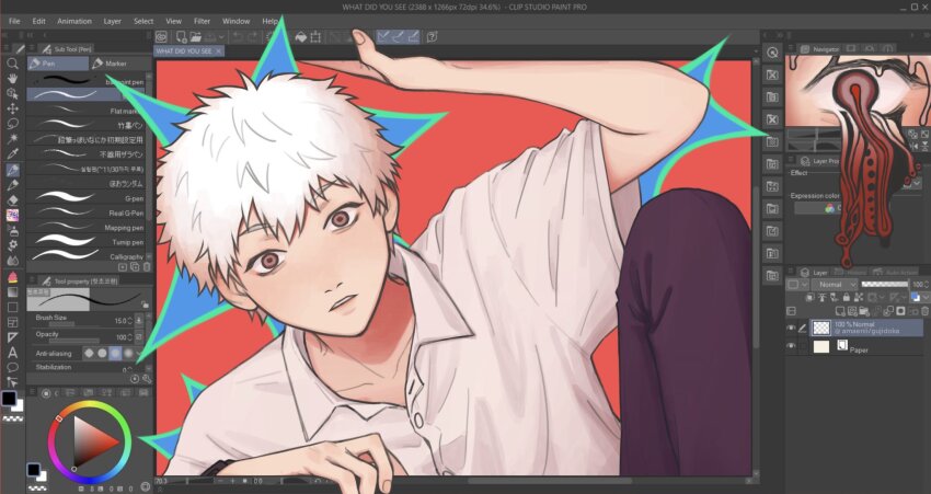 Indou Hikaru (Clip Studio Paint) Rule 34 Image