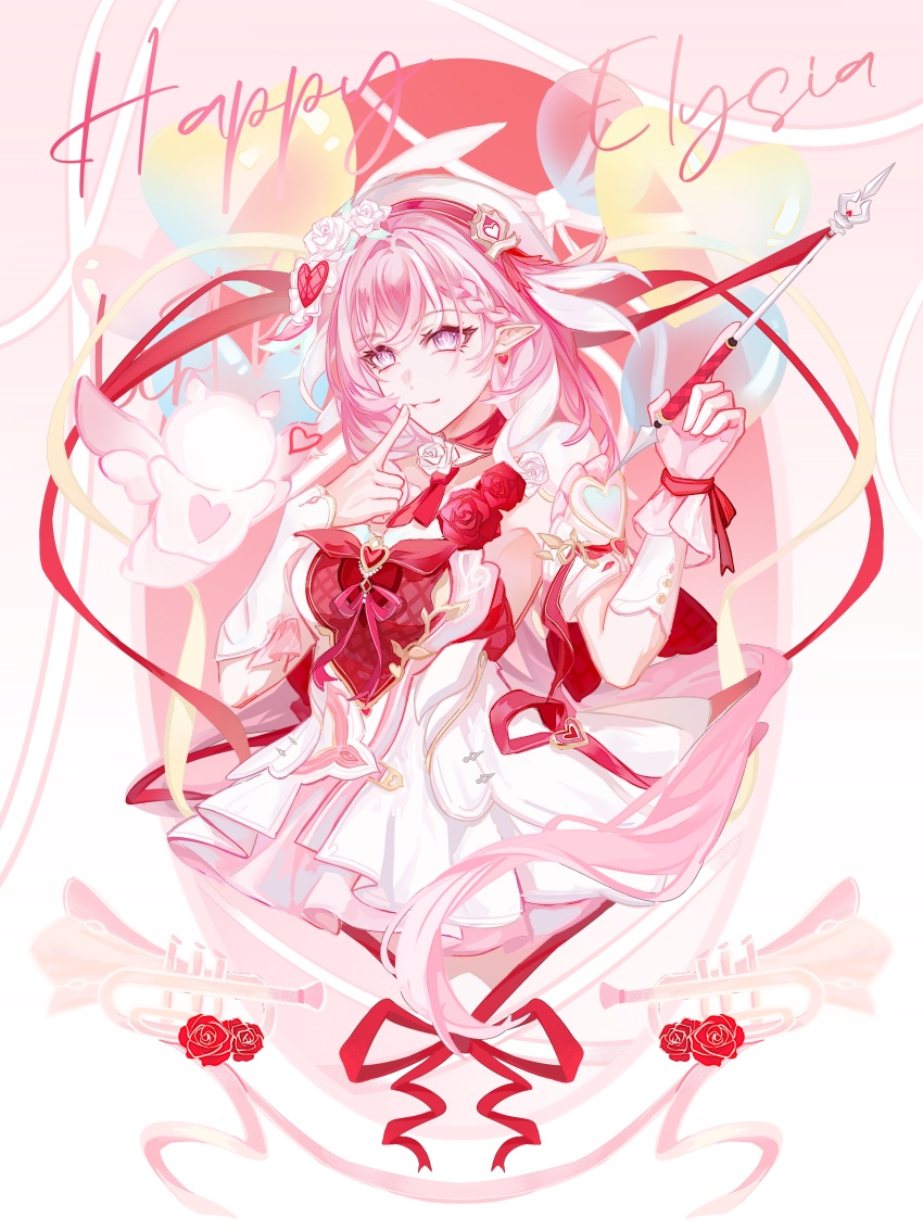 Elysia (Hi Love Elf) (Honkai Impact) Rule 34 Image
