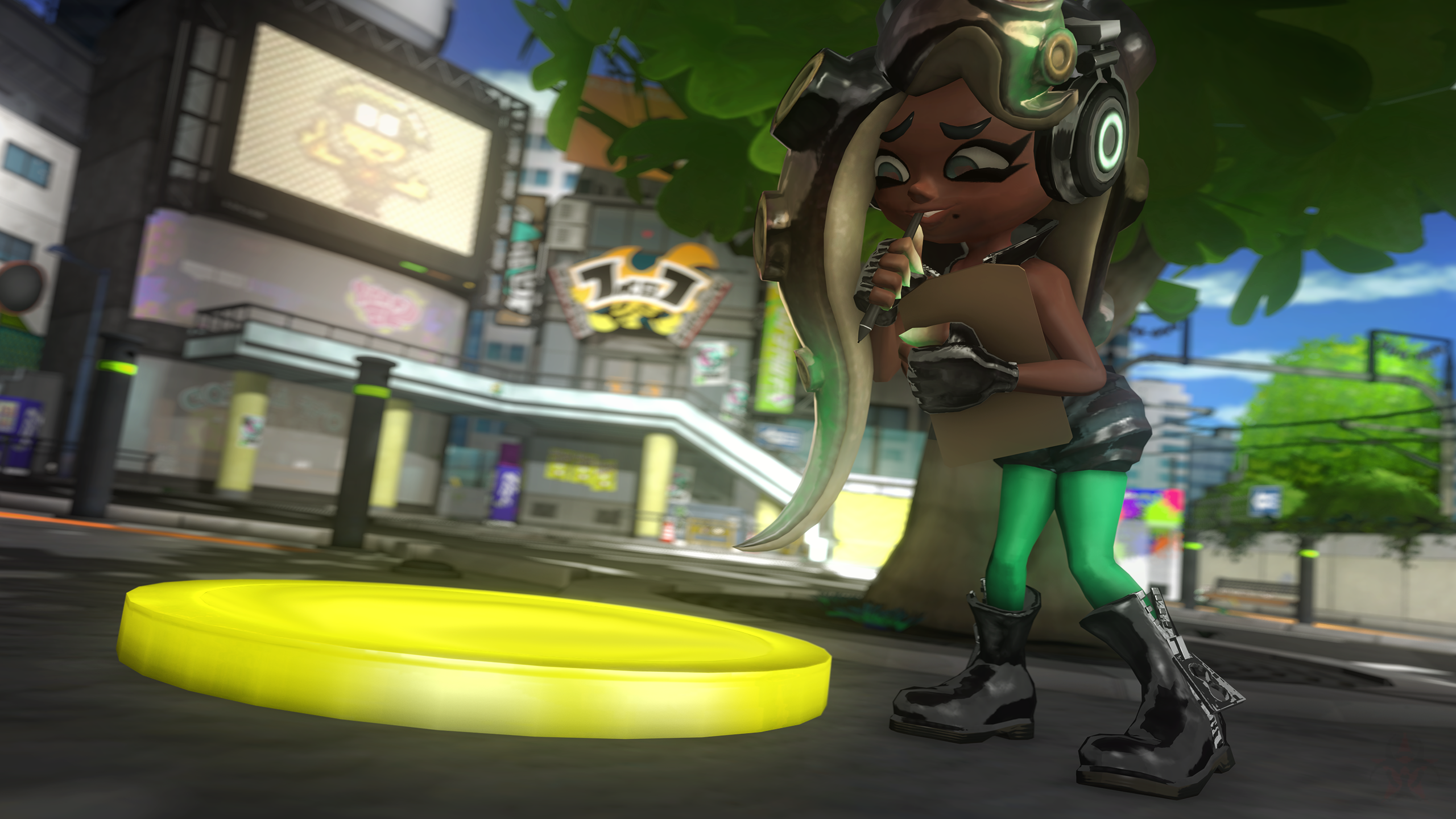 Marina (Splatoon) Rule 34 Image