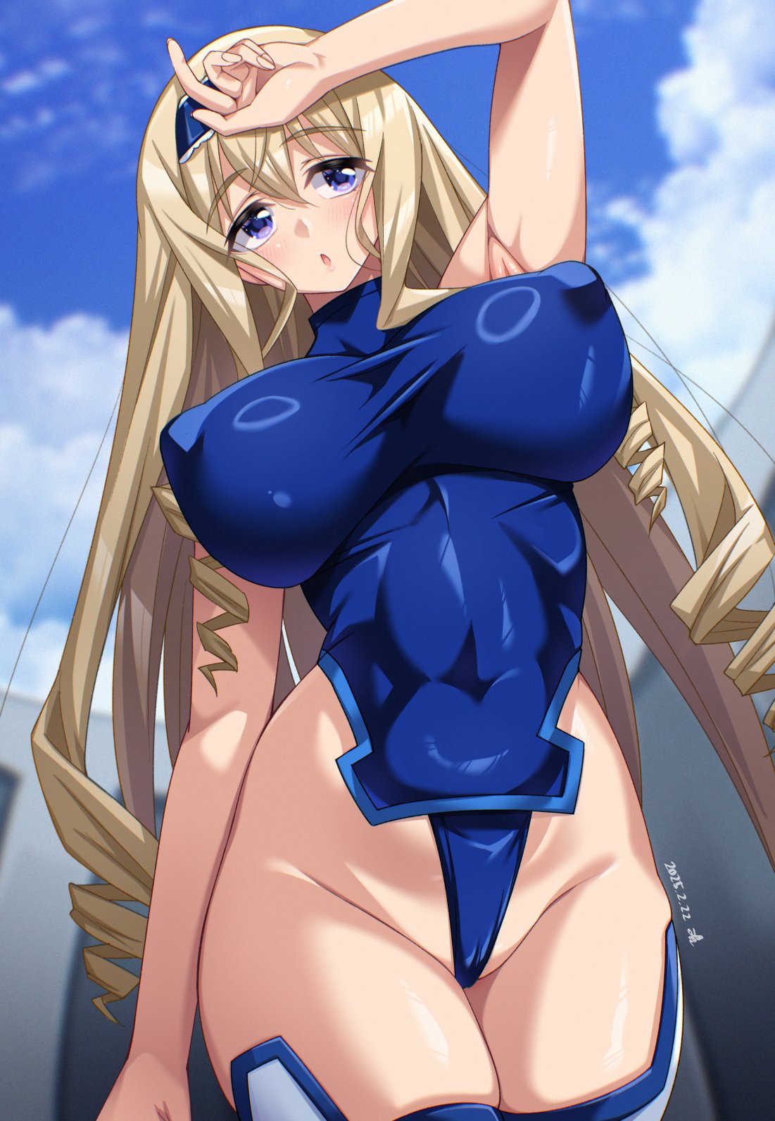 Cecilia Alcott (Infinite Stratos) Rule 34 Image