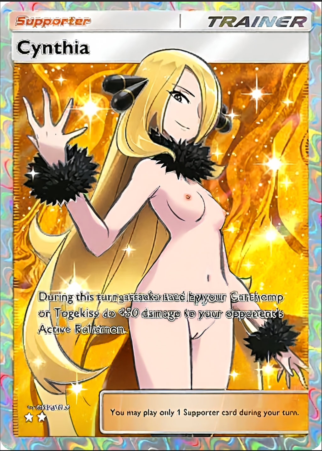 Cynthia (Pokemon) Rule 34 Image