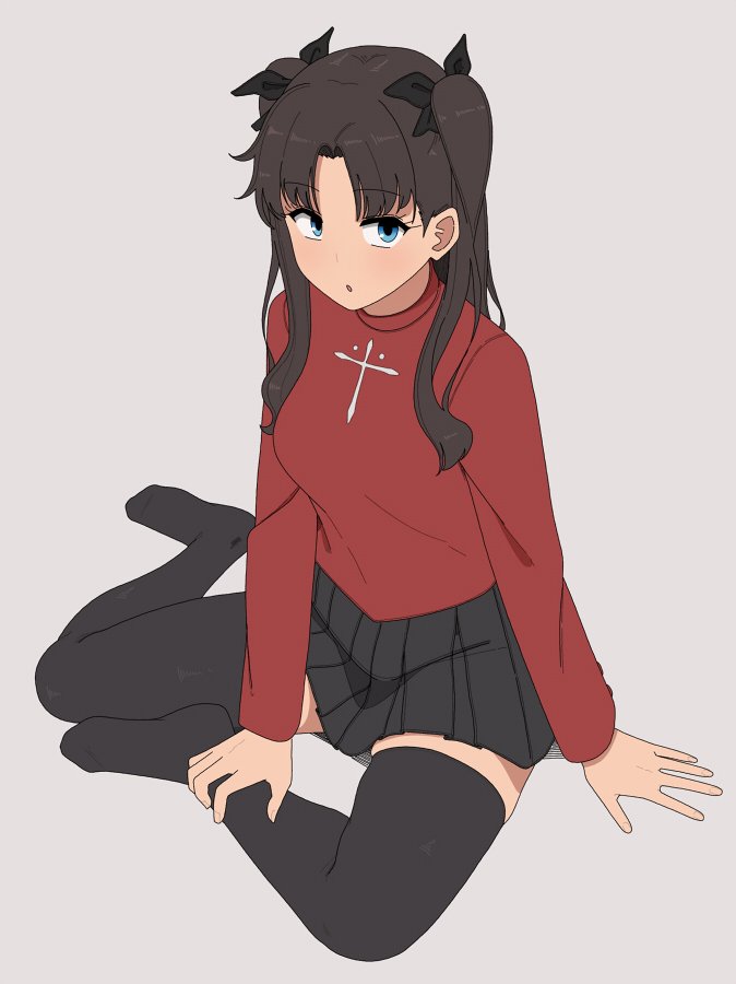 Tohsaka Rin (Fate/Stay Night) Rule 34 Image