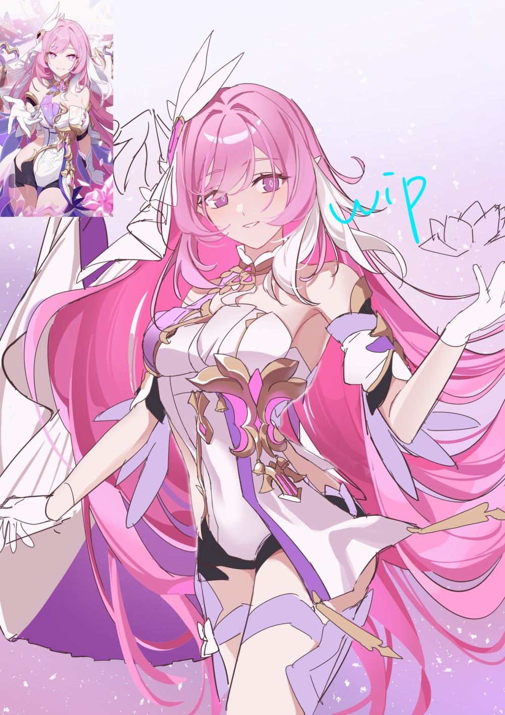 Elysia (Herrscher Of Human: Ego) (Honkai Impact) Rule 34 Image
