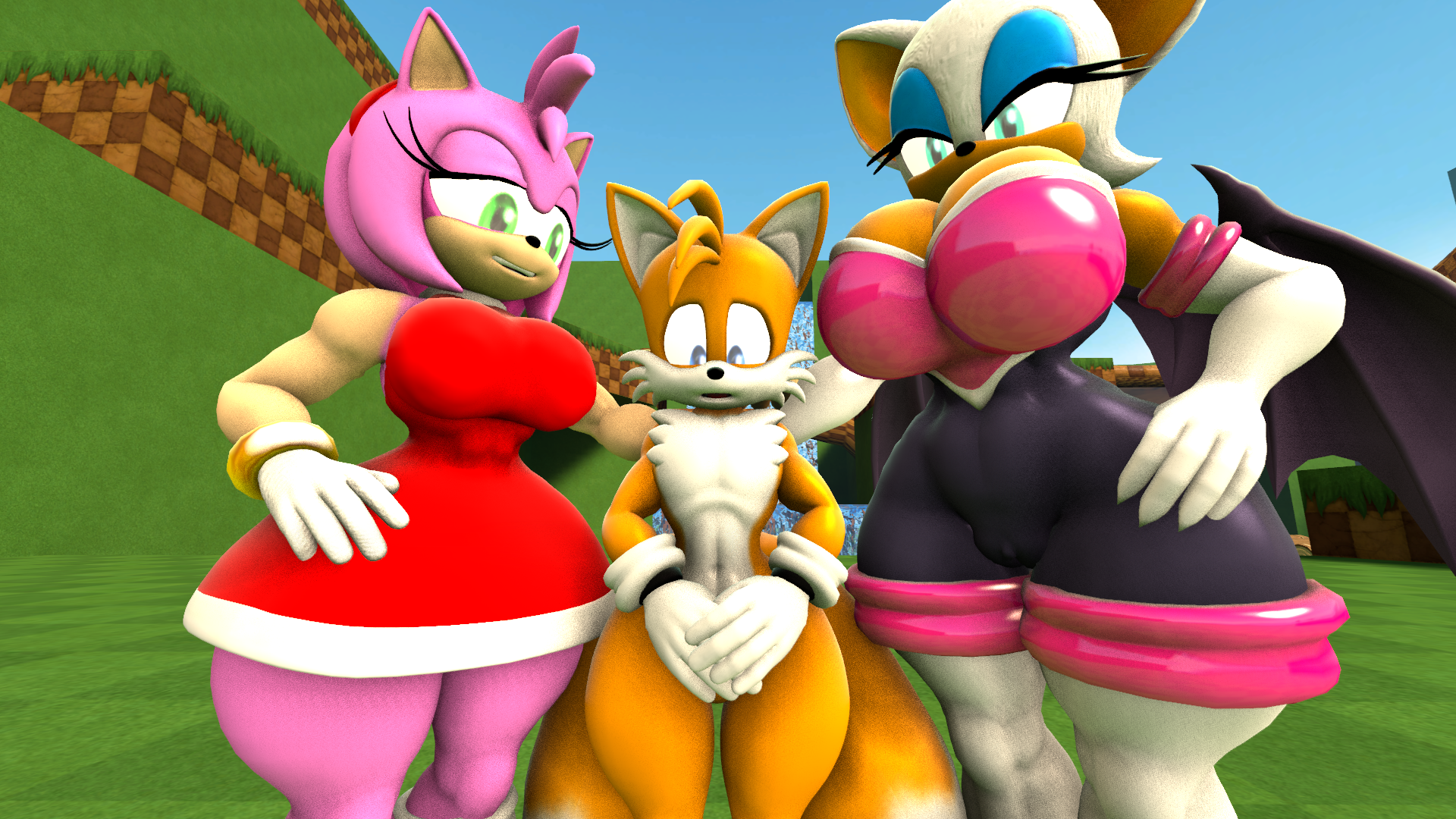 Amy Rose (Sega) Rule 34 Image