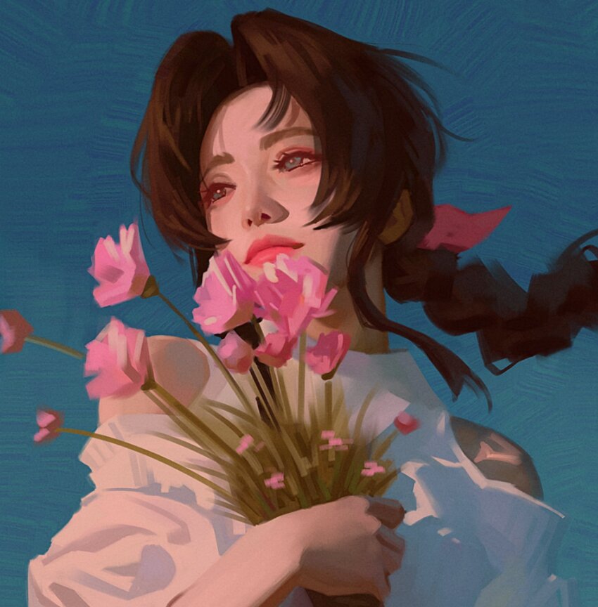Aerith Gainsborough (Final Fantasy) Rule 34 Image