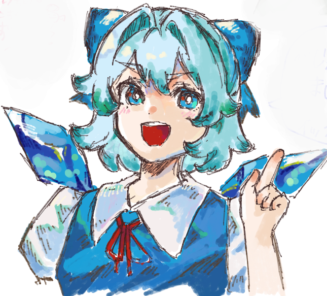Cirno (Touhou) Rule 34 Image