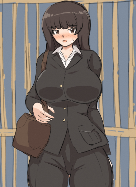 Nishizumi Shiho (Girls Und Panzer) Rule 34 Image