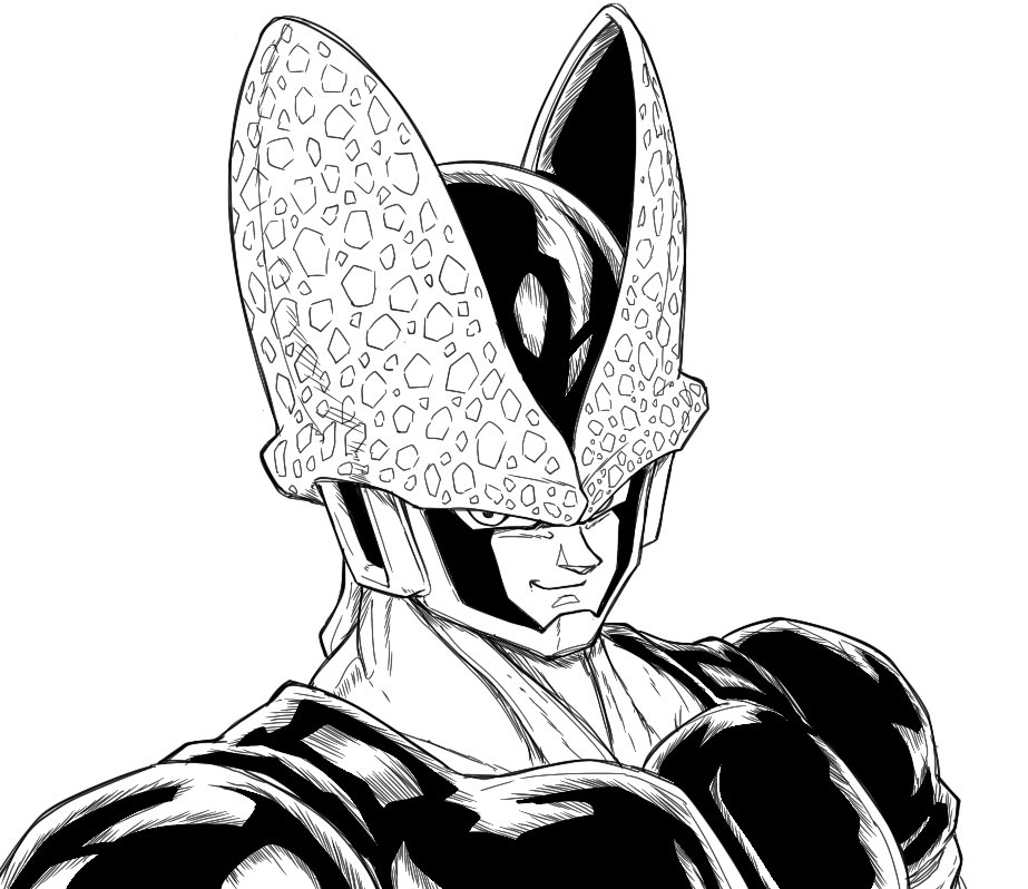 Cell (Dragon Ball) Rule 34 Image