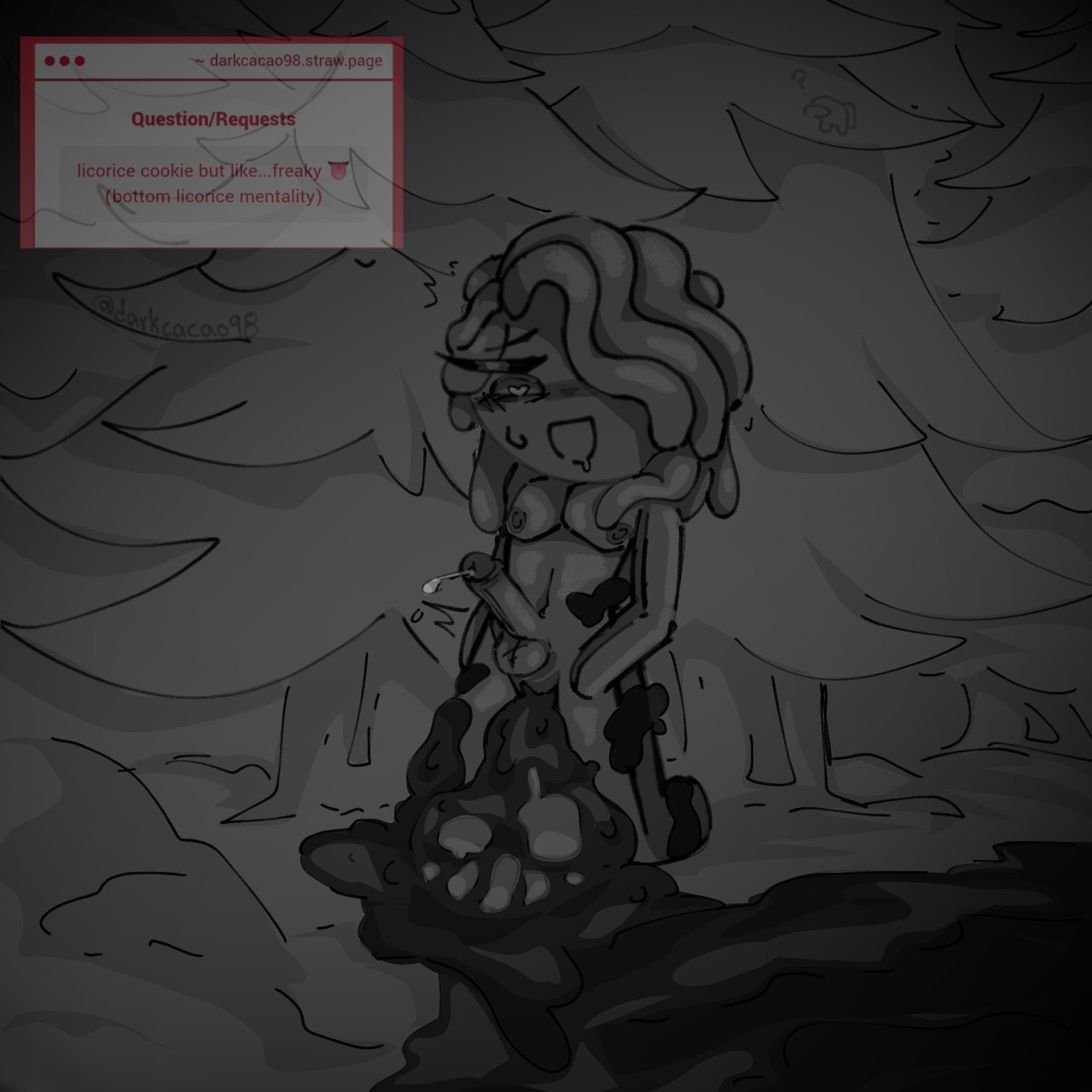 Licorice Cookie (Cookie Run) Rule 34 Image