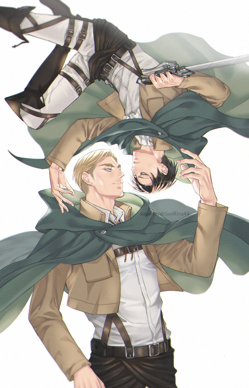 Erwin Smith (Levi (Shingeki No Kyojin)) Rule 34 Image