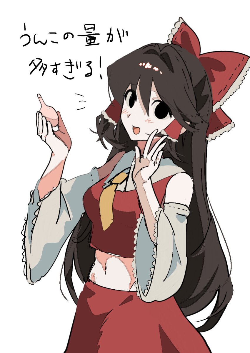 Hakurei Reimu (Cookie (Touhou)) Rule 34 Image