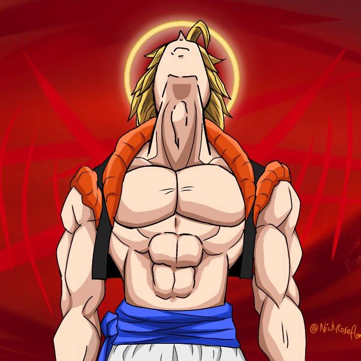 Gogeta (Dragon Ball) Rule 34 Image