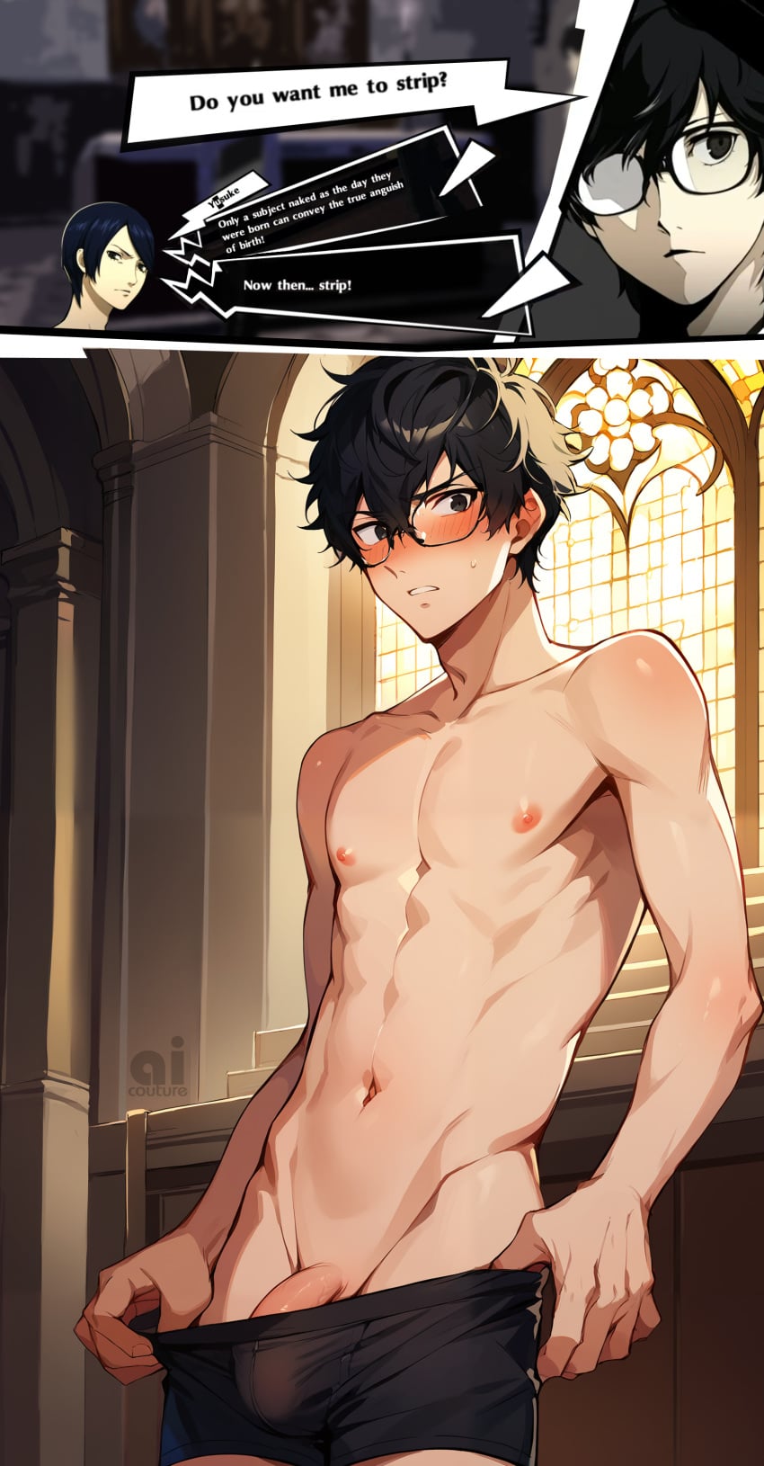 Akira Kurusu (Atlus) Rule 34 Image