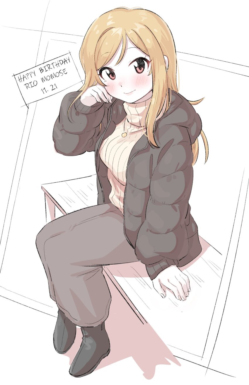 Momose Rio (Idolmaster) Rule 34 Image