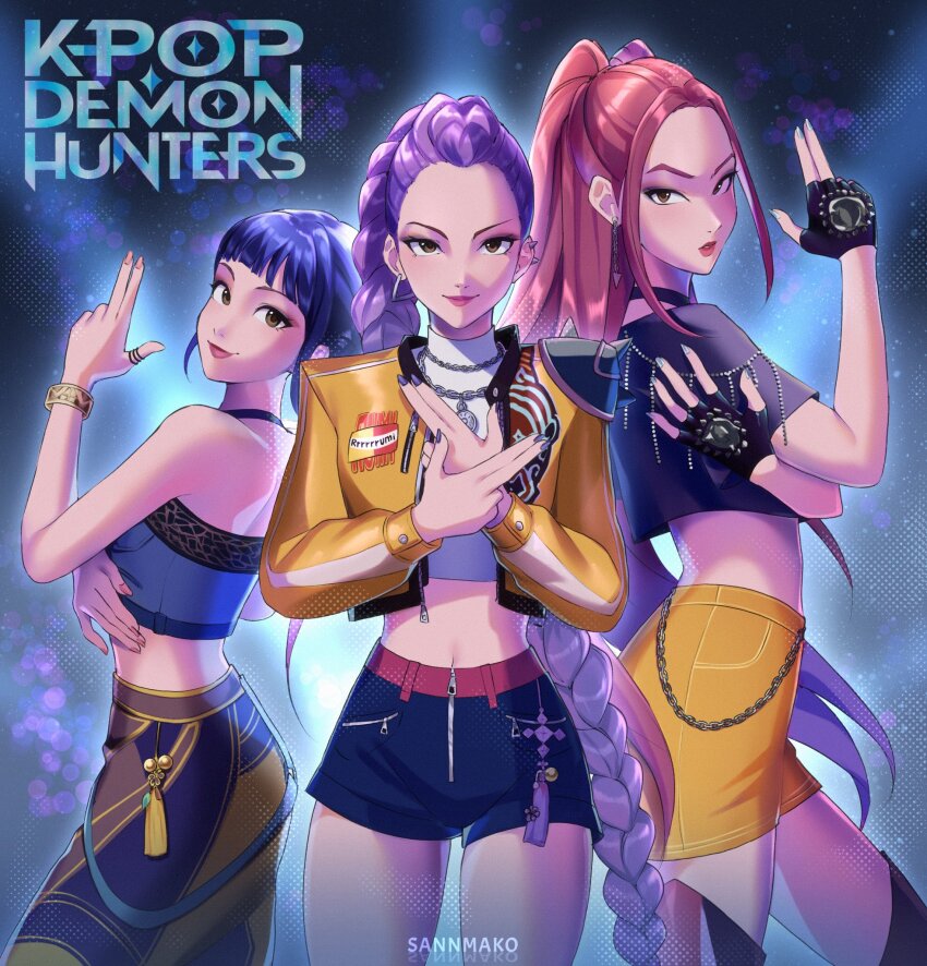 Huntrix (Kpop Demon Hunters) Rule 34 Image