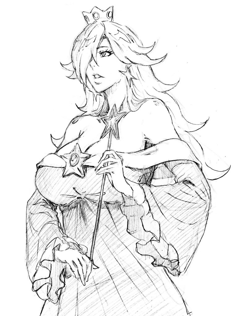 Rosalina (Mario (Series)) Rule 34 Image