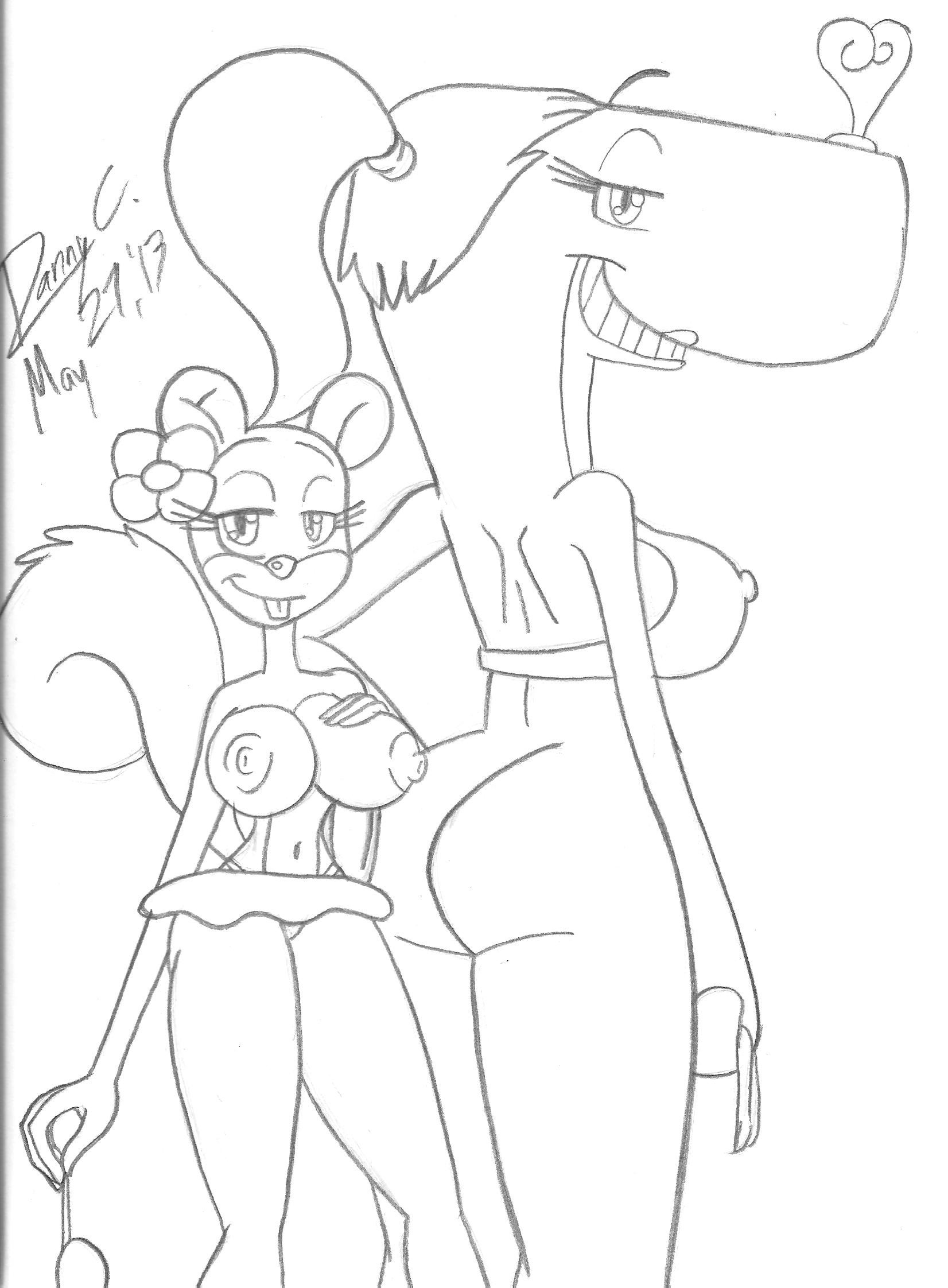 Pearl Krabs (Nickelodeon) Rule 34 Image