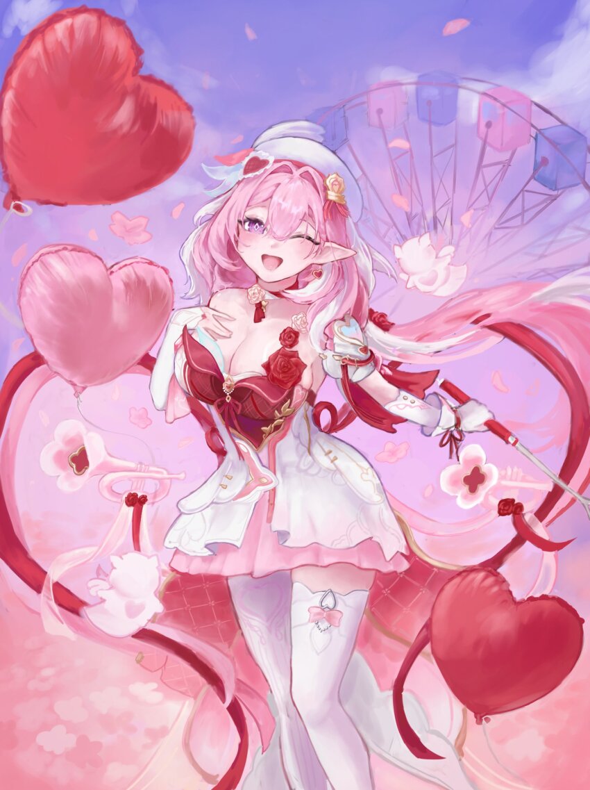 Elysia (Hi Love Elf) (Honkai Impact) Rule 34 Image